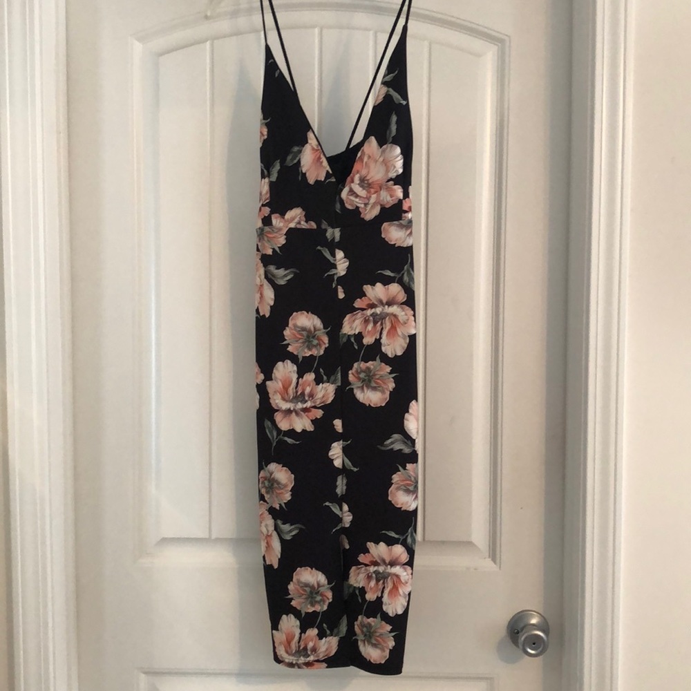 Floral cocktail dress